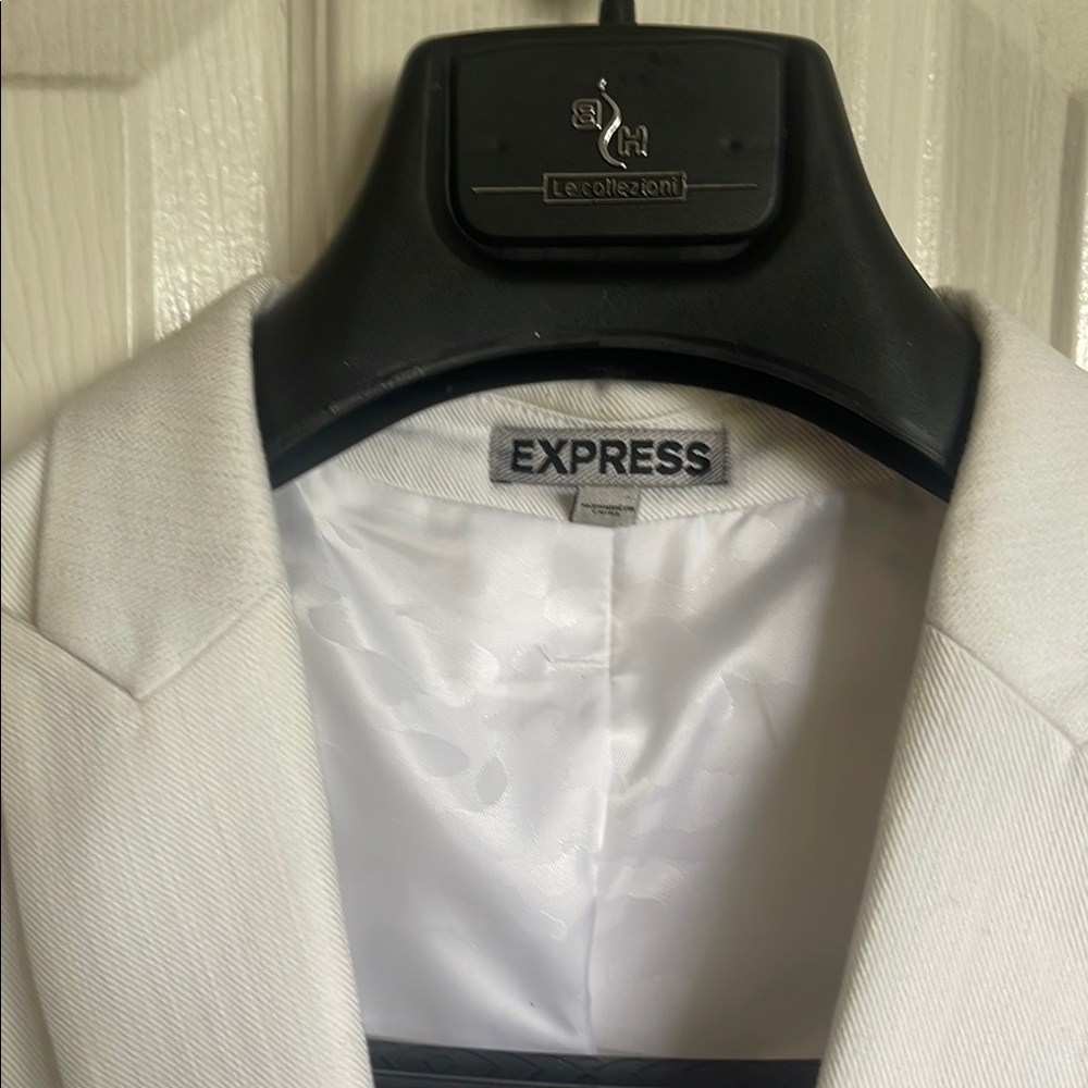 Express Men's Ivory Blazer